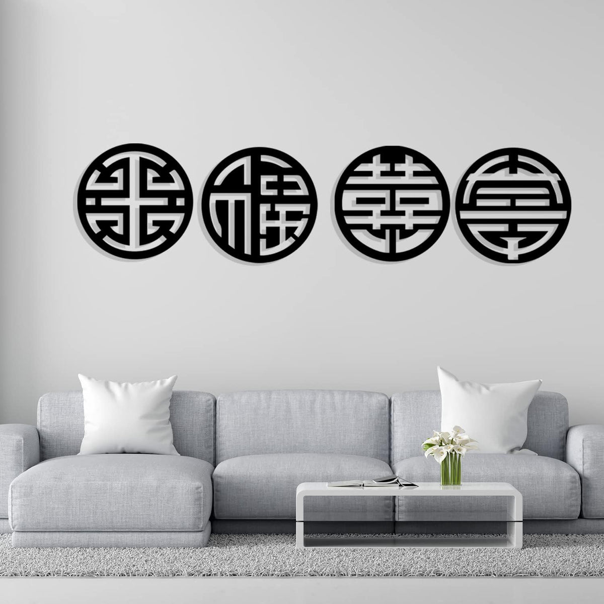 Otidge Feng Shui MDF wooden wall hanging - image 7