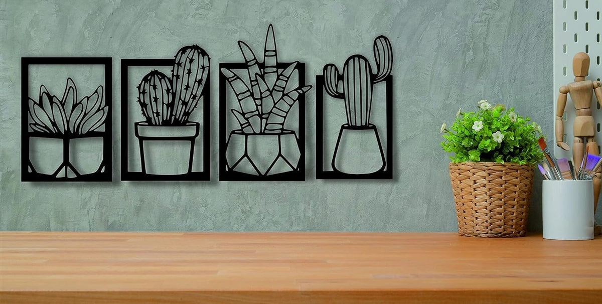Otidge Plants MDF wooden wall hanging - image 7