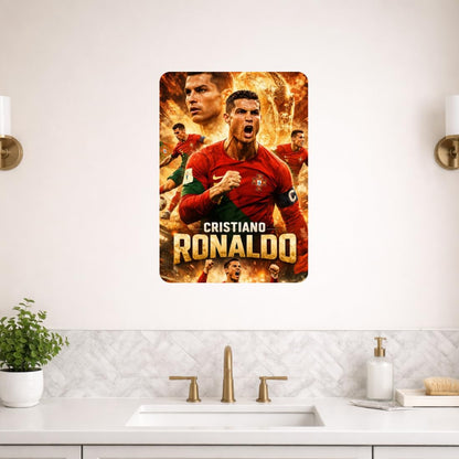 Zesta Ronaldo – Design 2 self-adhesive MDF wooden wall hanging - image 7