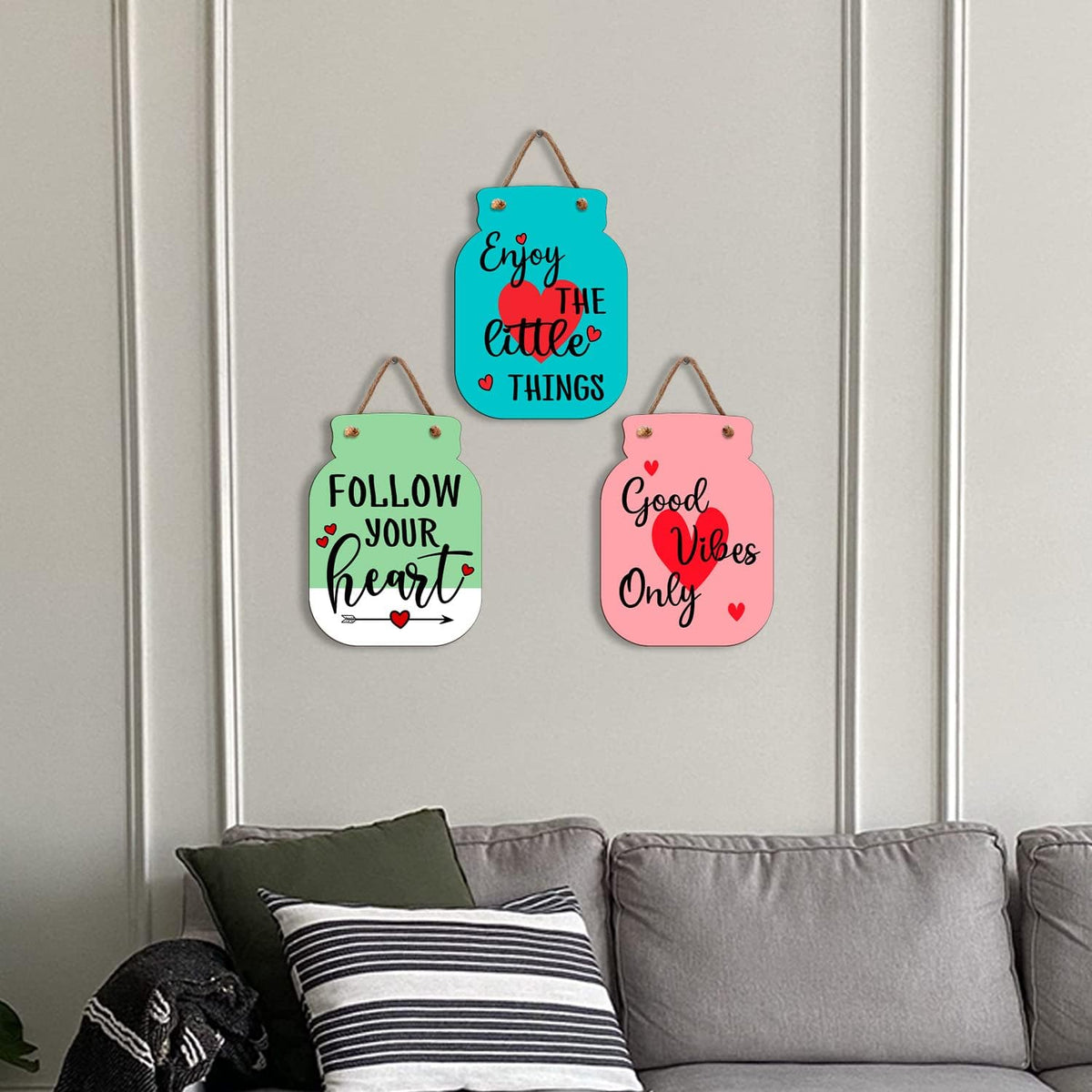 Zesta Jar Design 5 MDF wooden wall hanging - image 7