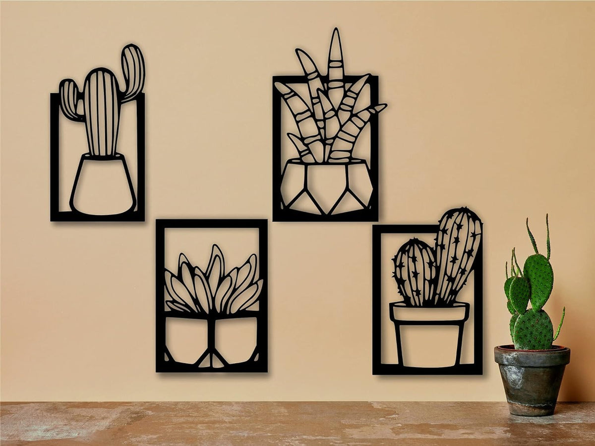 Otidge Plants MDF wooden wall hanging - image 8