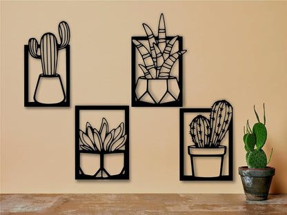 Otidge Plants MDF wooden wall hanging - image 8