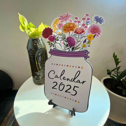 kawaii calender 2025 - Floral.