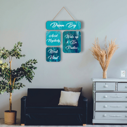 Dream Big MDF Wall Decor.