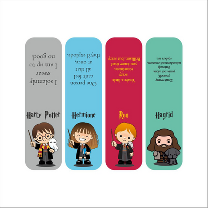 3D Harry Potter Magnetic Bookmark
