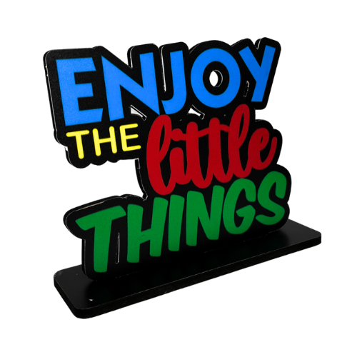 Enjoy The Little Things Table Top Decor.