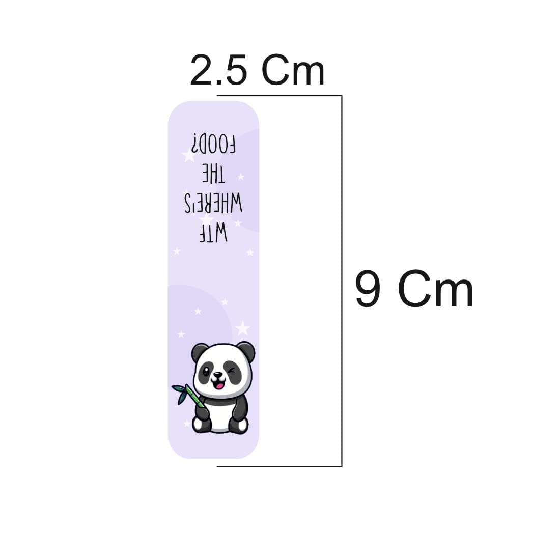 3D Panda Magnetic Bookmark.