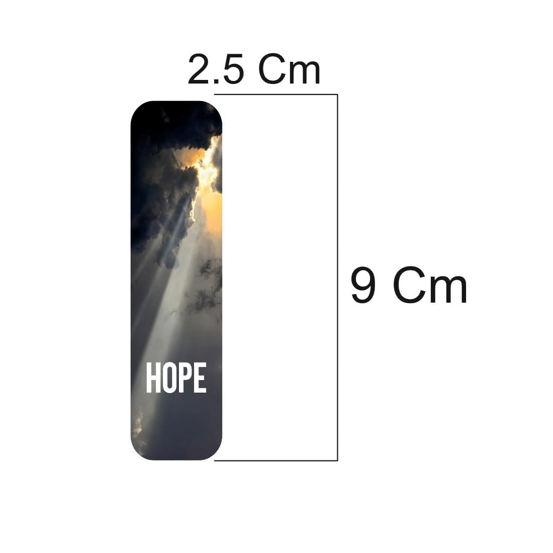 3D Spiritual Magnetic Bookmark.