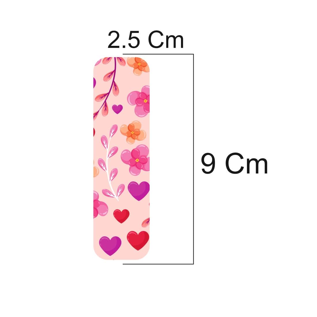3D Travel  Magnetic Bookmark.