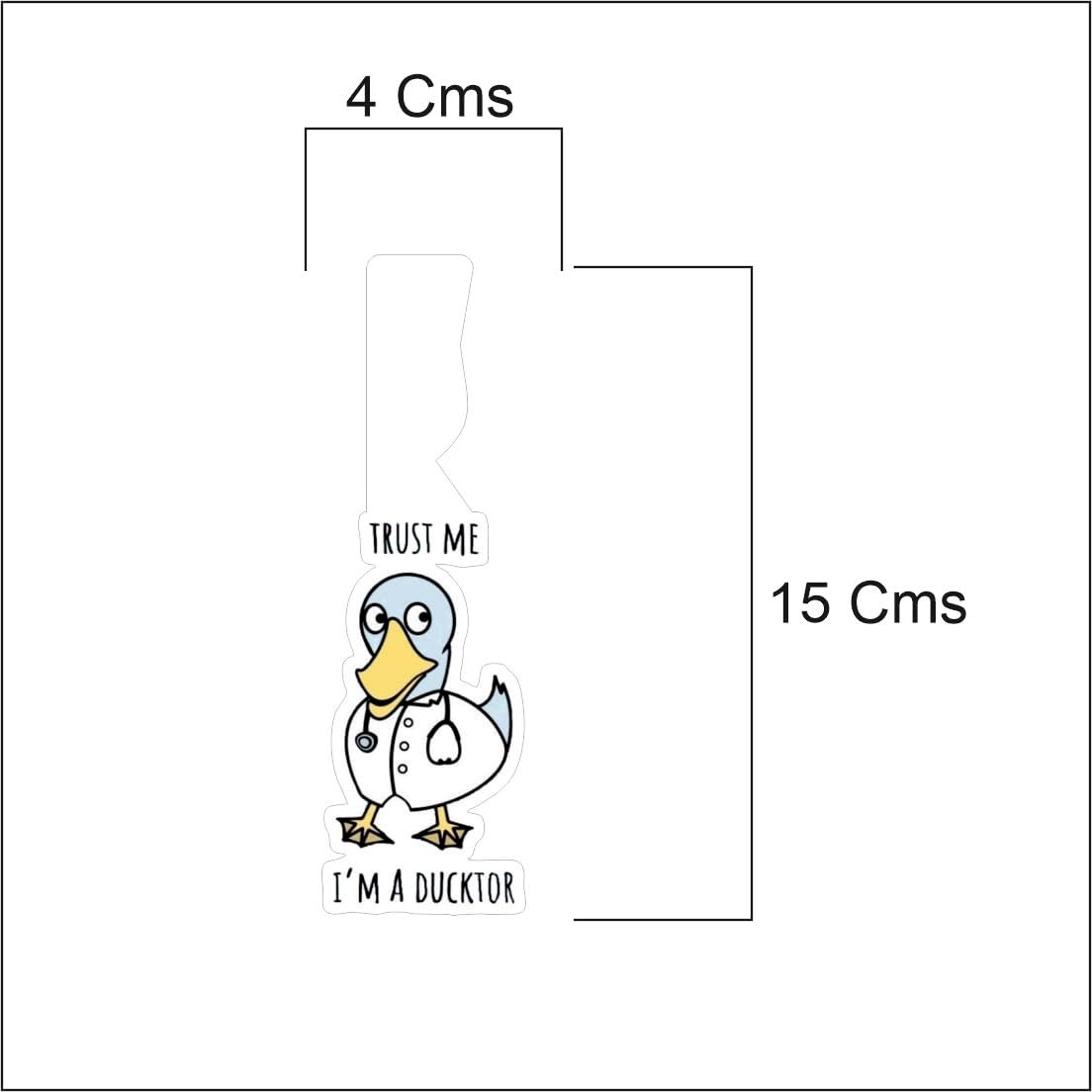 funny magnetic bookmark feature and material detail