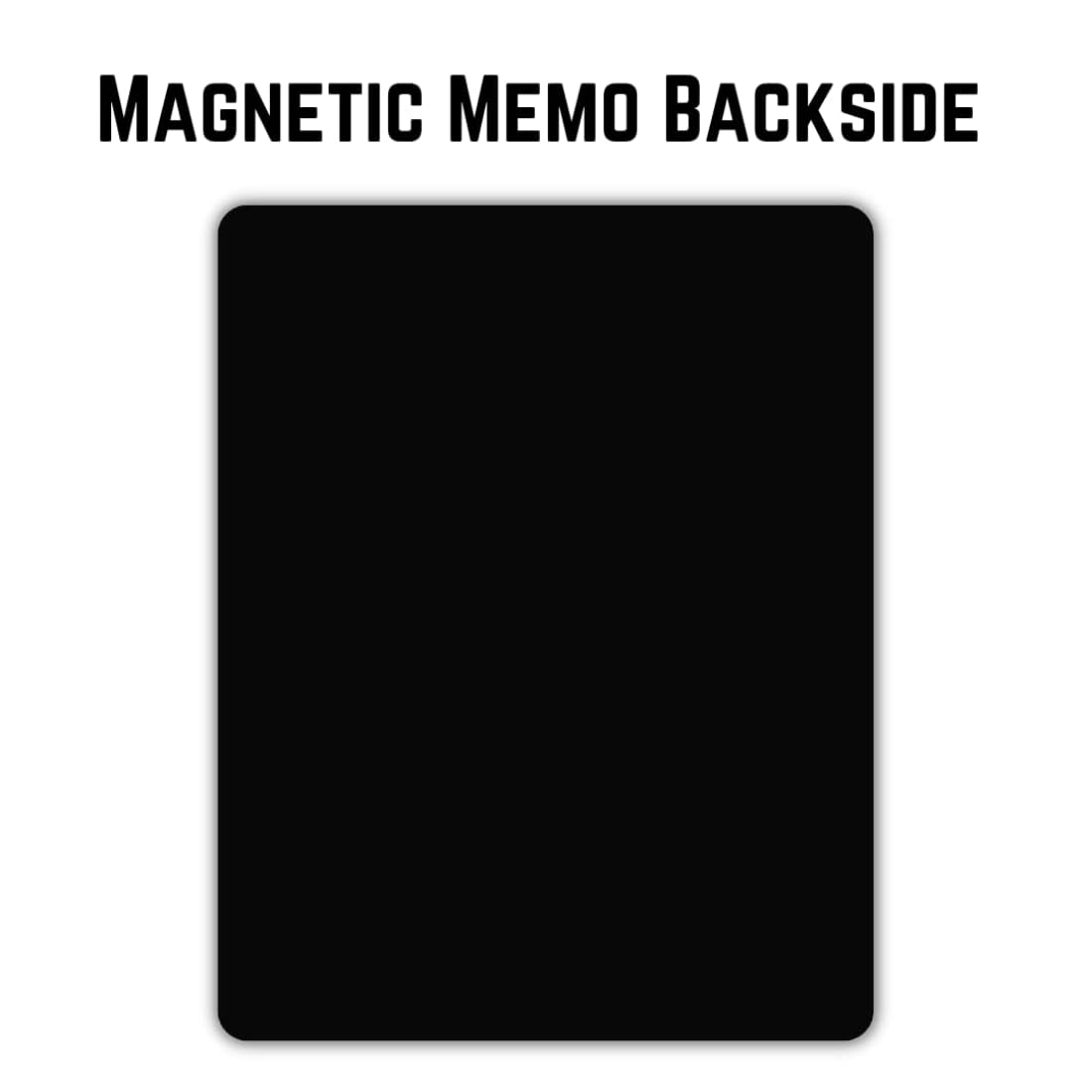 Magnetic Planner for Fridge - Monday to Saturday.