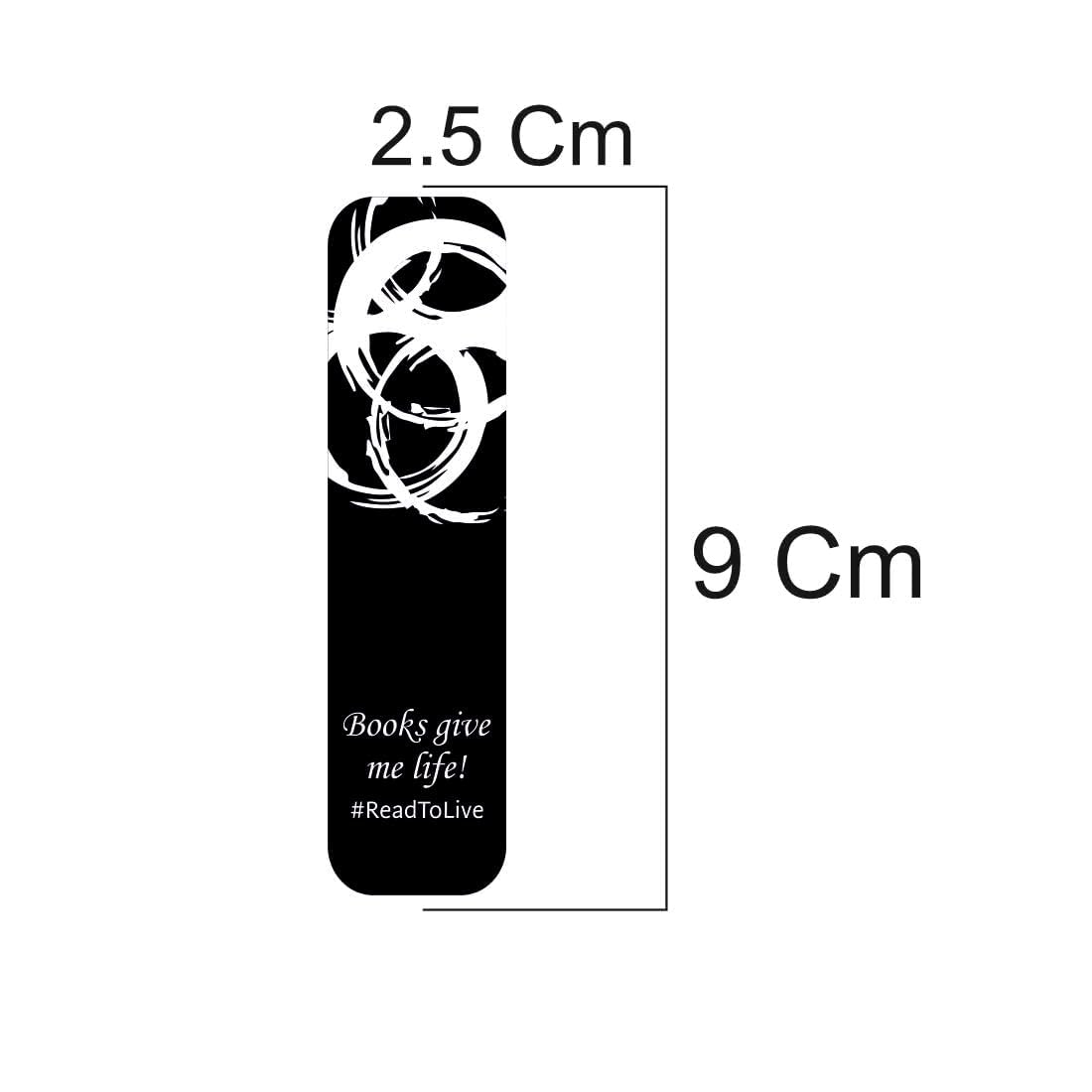 3D Aesthetic Magnetic Bookmark.