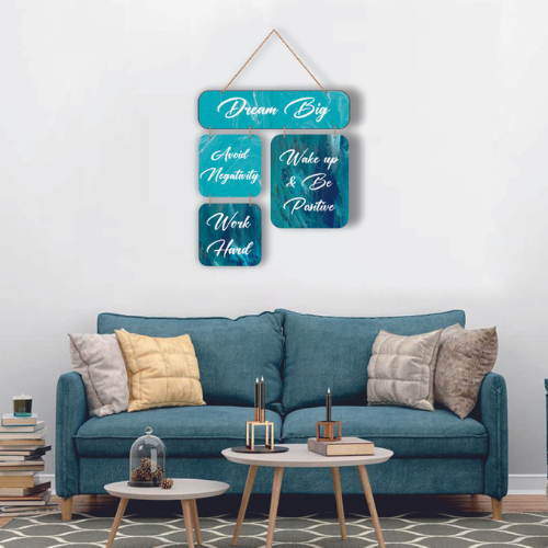 Dream Big MDF Wall Decor.
