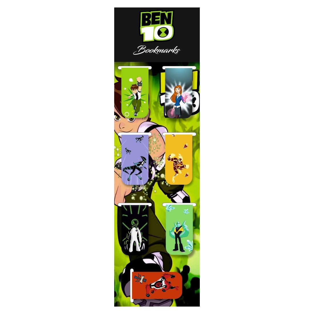 3D Ben 10 Magnetic Bookmark.