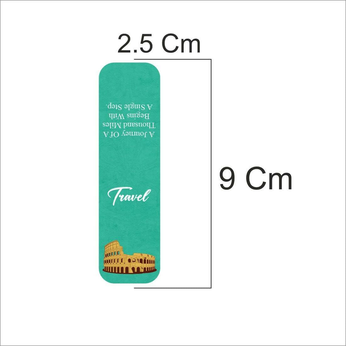 3D Wanderlust Magnetic Bookmark.