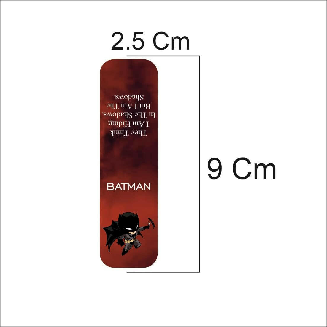 3D Justice League Magnetic Bookmark.