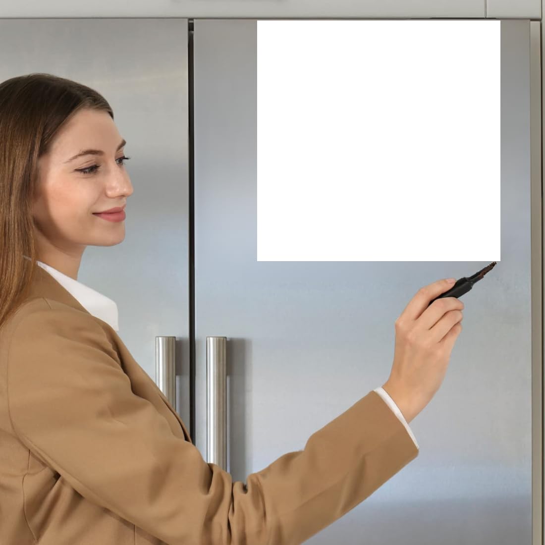 Magnetic Planner for Fridge - Plain.