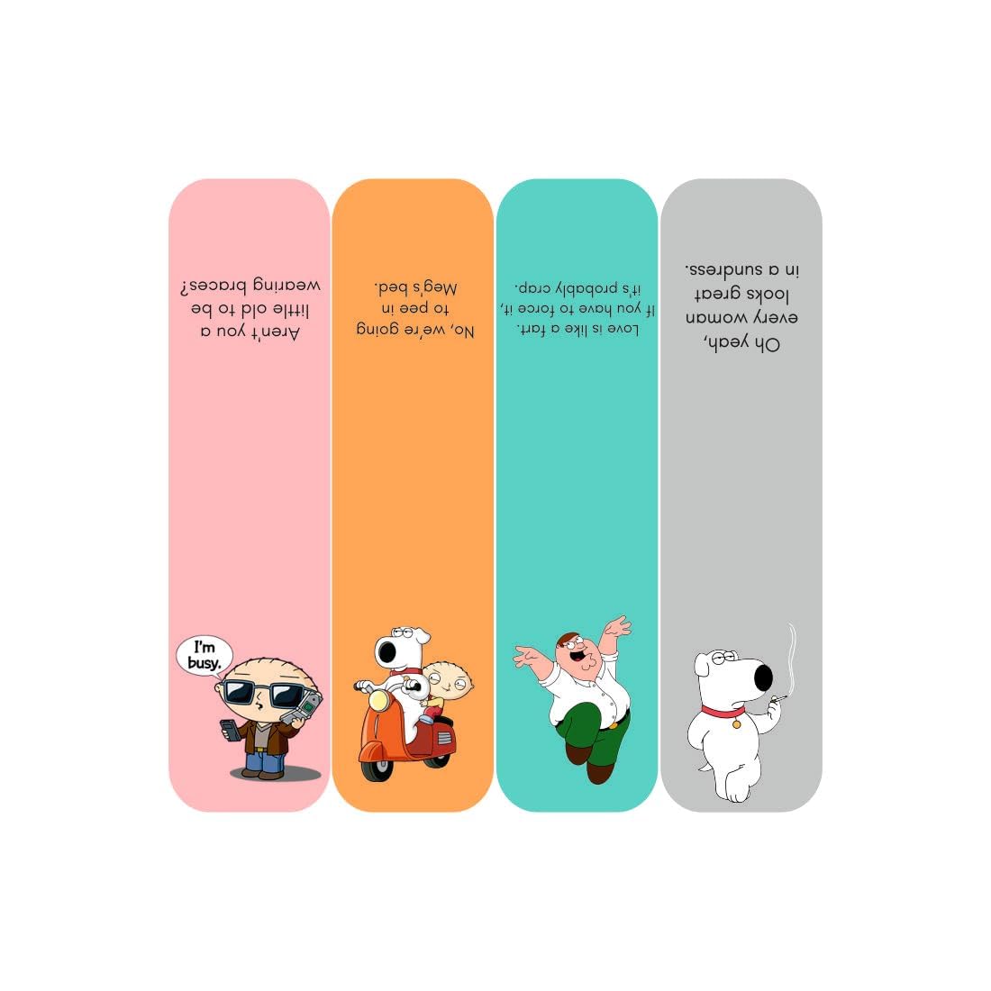 3D Family Guy Magnetic Bookmark.