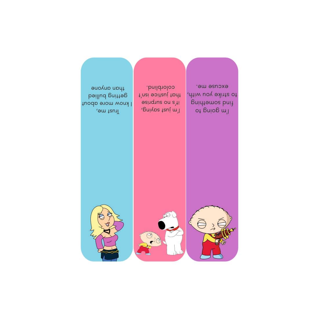 3D Family Guy Magnetic Bookmark.