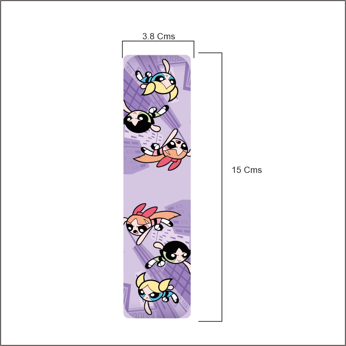 3D Powerpuff Girls Magnetic Bookmark.