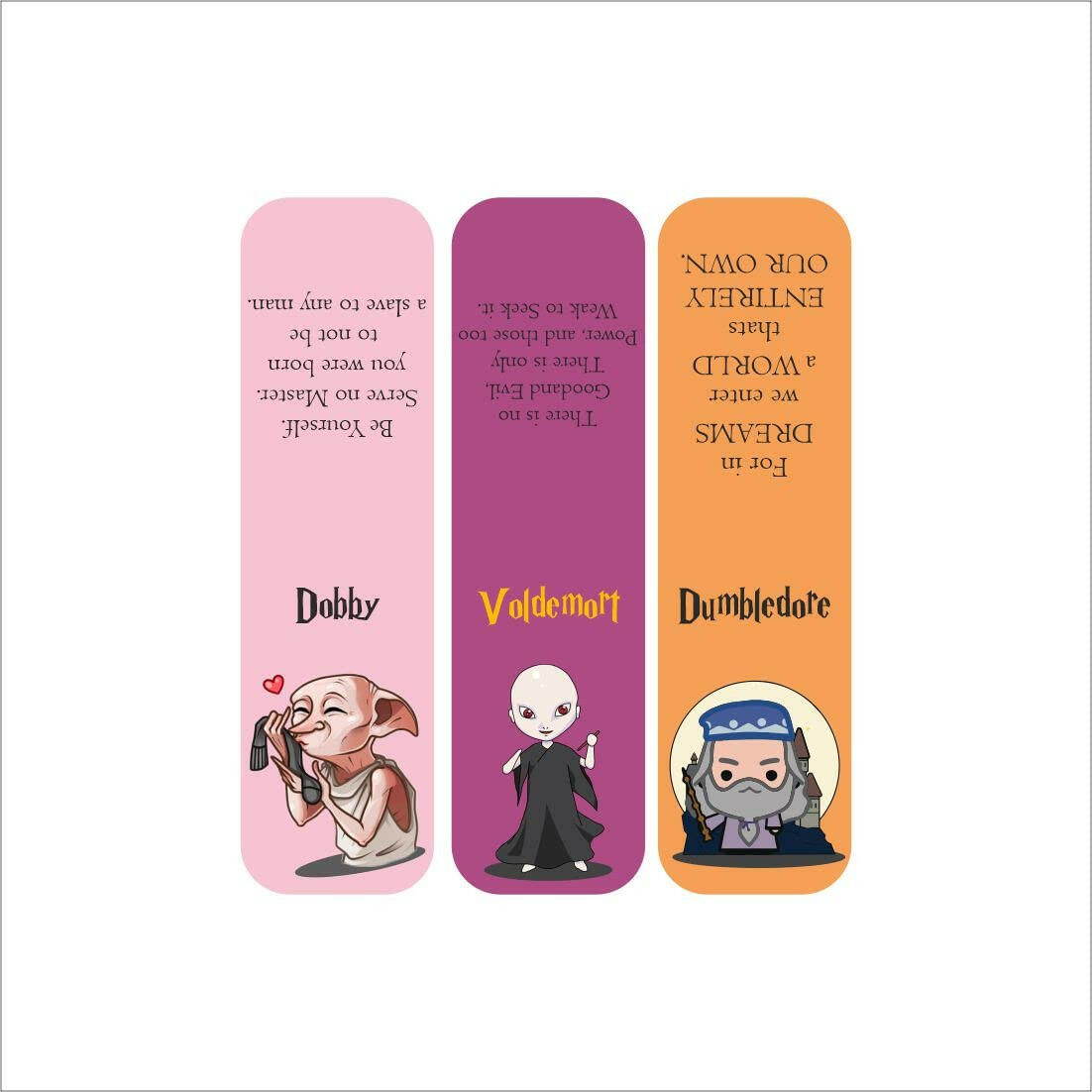 3D Harry Potter Magnetic Bookmark.