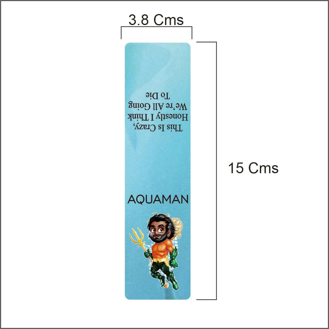 3D Justice League Magnetic Bookmark.