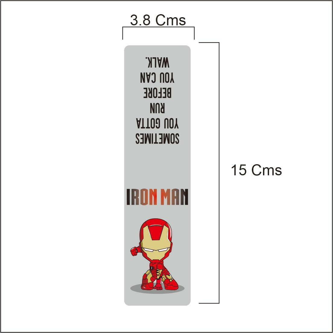 3D Avengers Magnetic Bookmark.