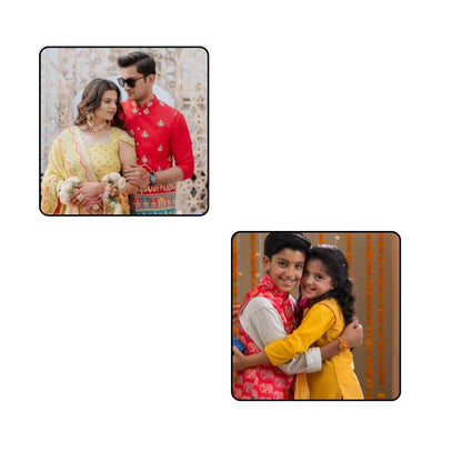 Zesta Square personalised photo fridge magnet - image 5