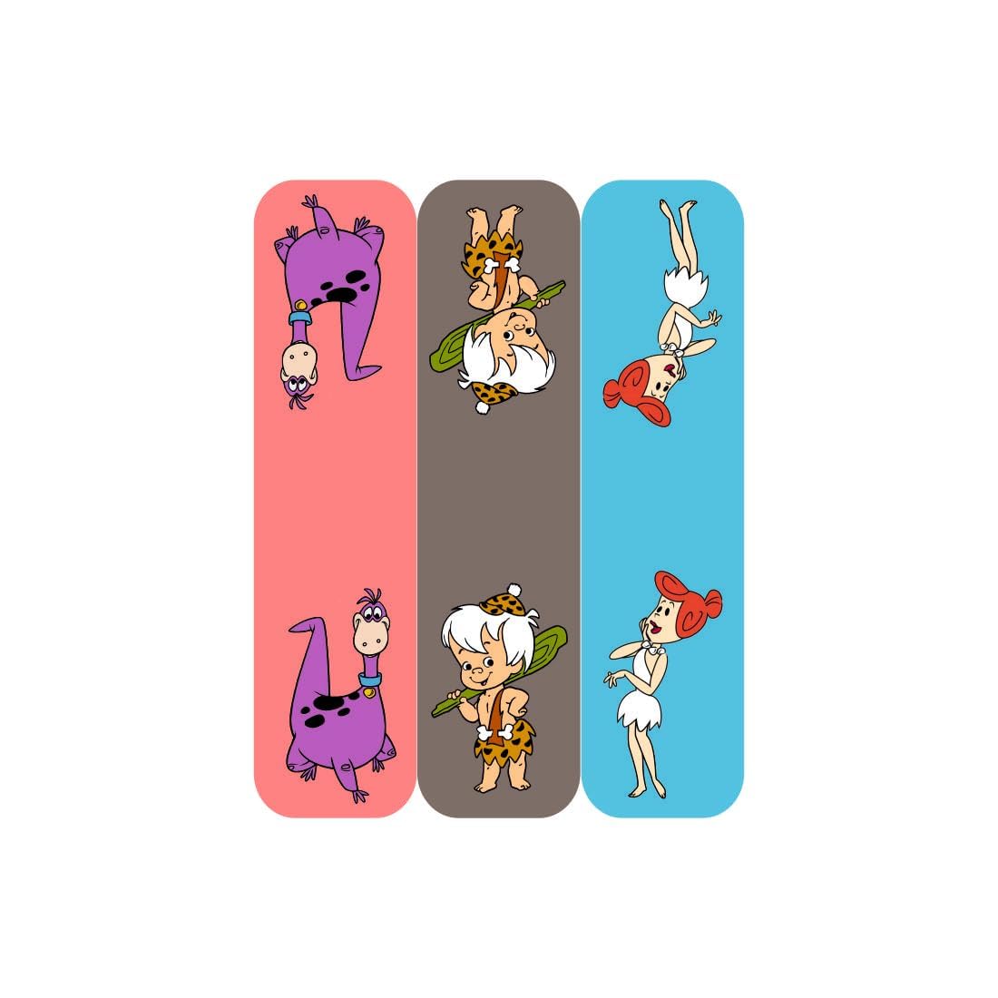 3D Flinstone Magnetic Bookmark.