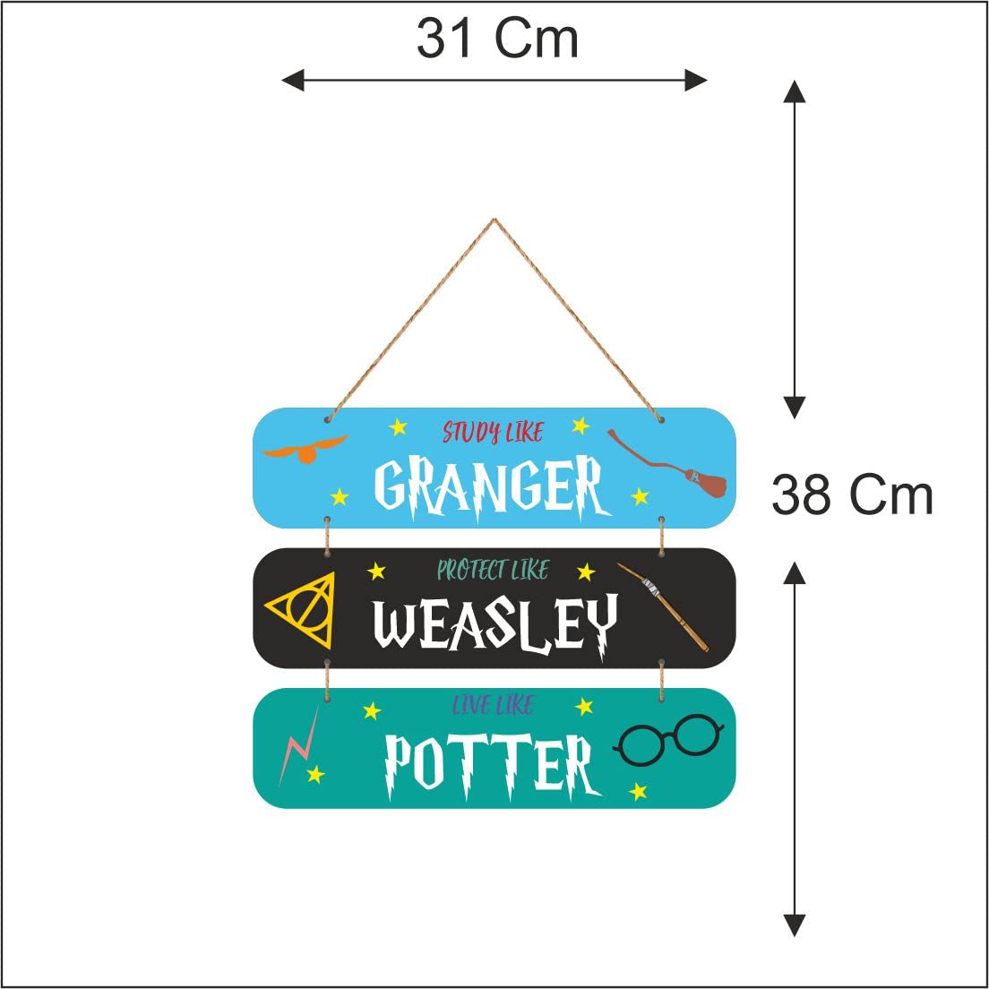 Otidge Harry Potter MDF wooden wall hanging - image 2