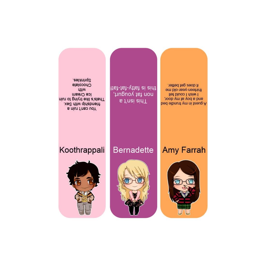 3D Big Bang Theory Magnetic Bookmark.