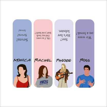 3D Friends Magnetic Bookmark.
