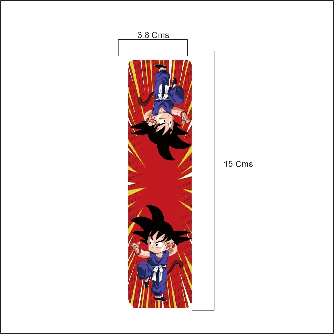 3D Dragon Ball Z Spell Magnetic Bookmark.