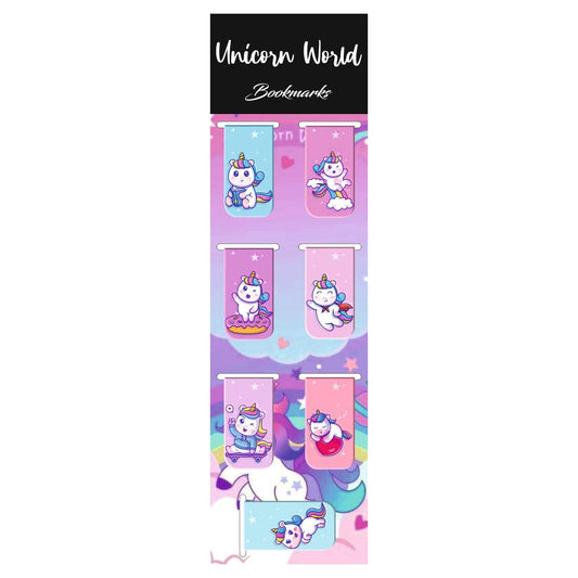 3D Unicorn Magnetic Bookmark.
