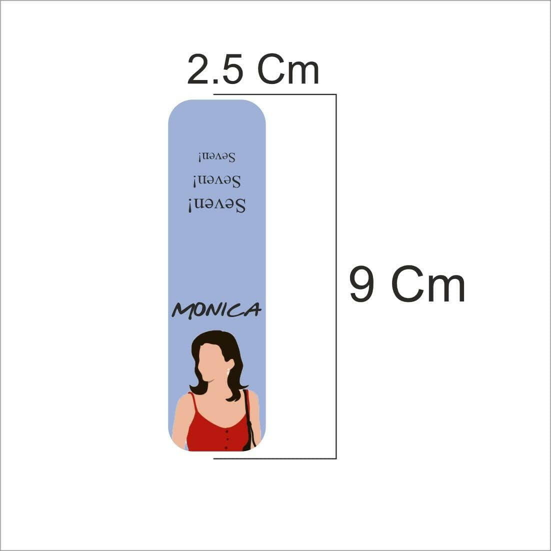 3D Friends Magnetic Bookmark.