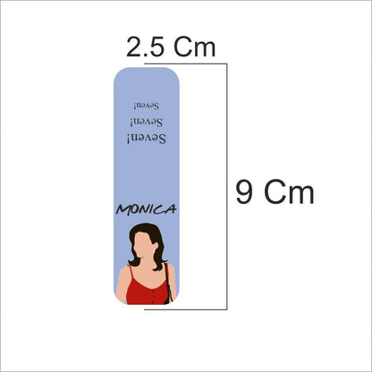 3D Friends Magnetic Bookmark.