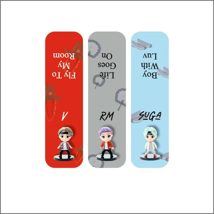 3D BTS Magnetic Bookmark.
