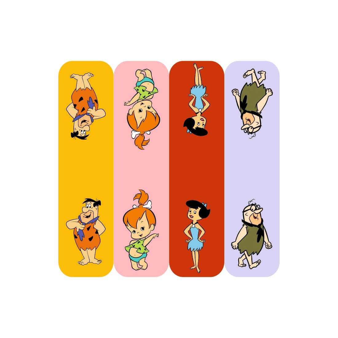 3D Flinstone Magnetic Bookmark.