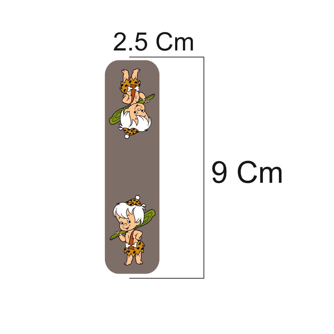 3D Flinstone Magnetic Bookmark.
