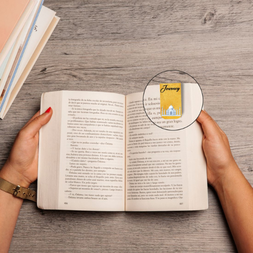 3D Travel Magnetic Bookmark
