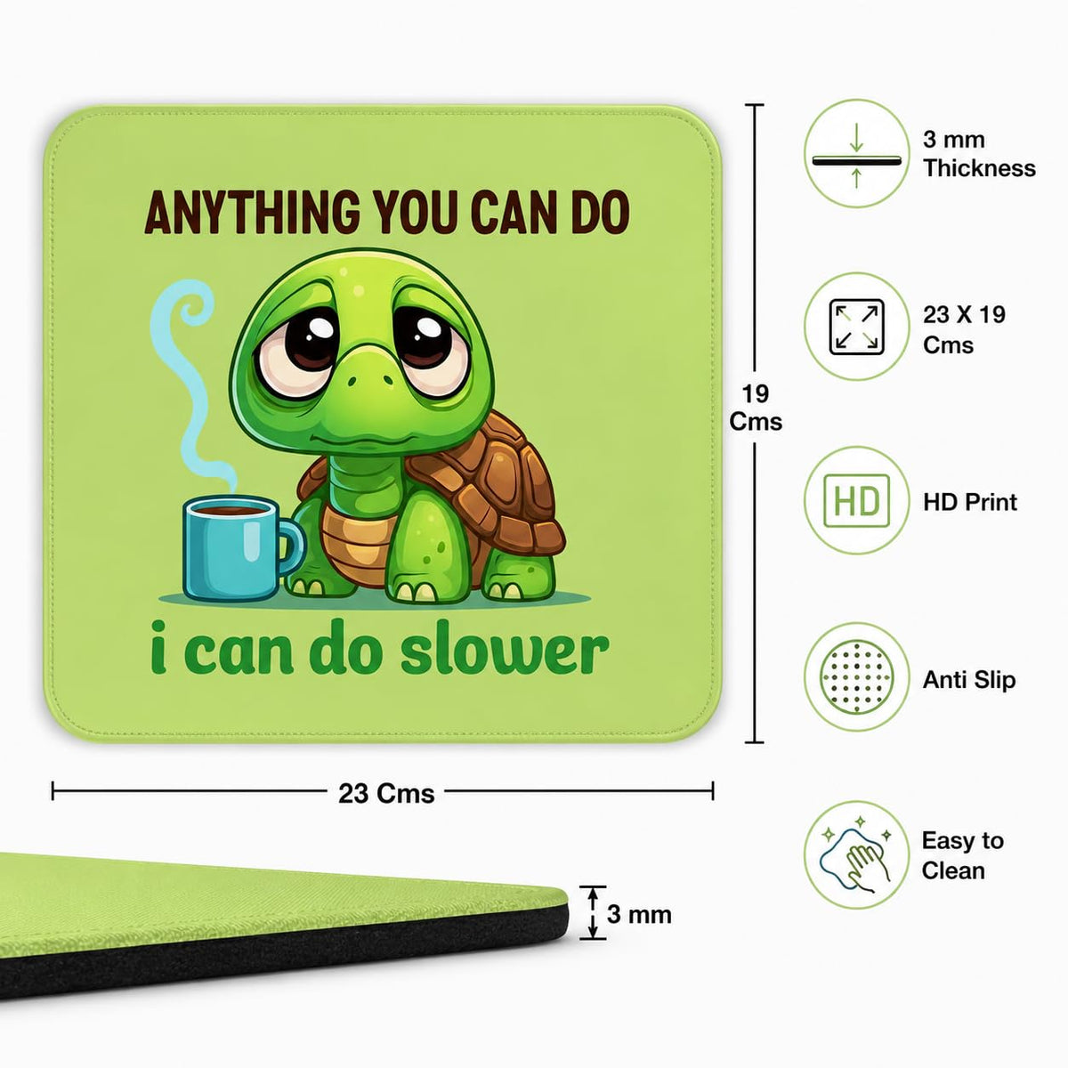 Zesta Slow Person mouse pad - image 4
