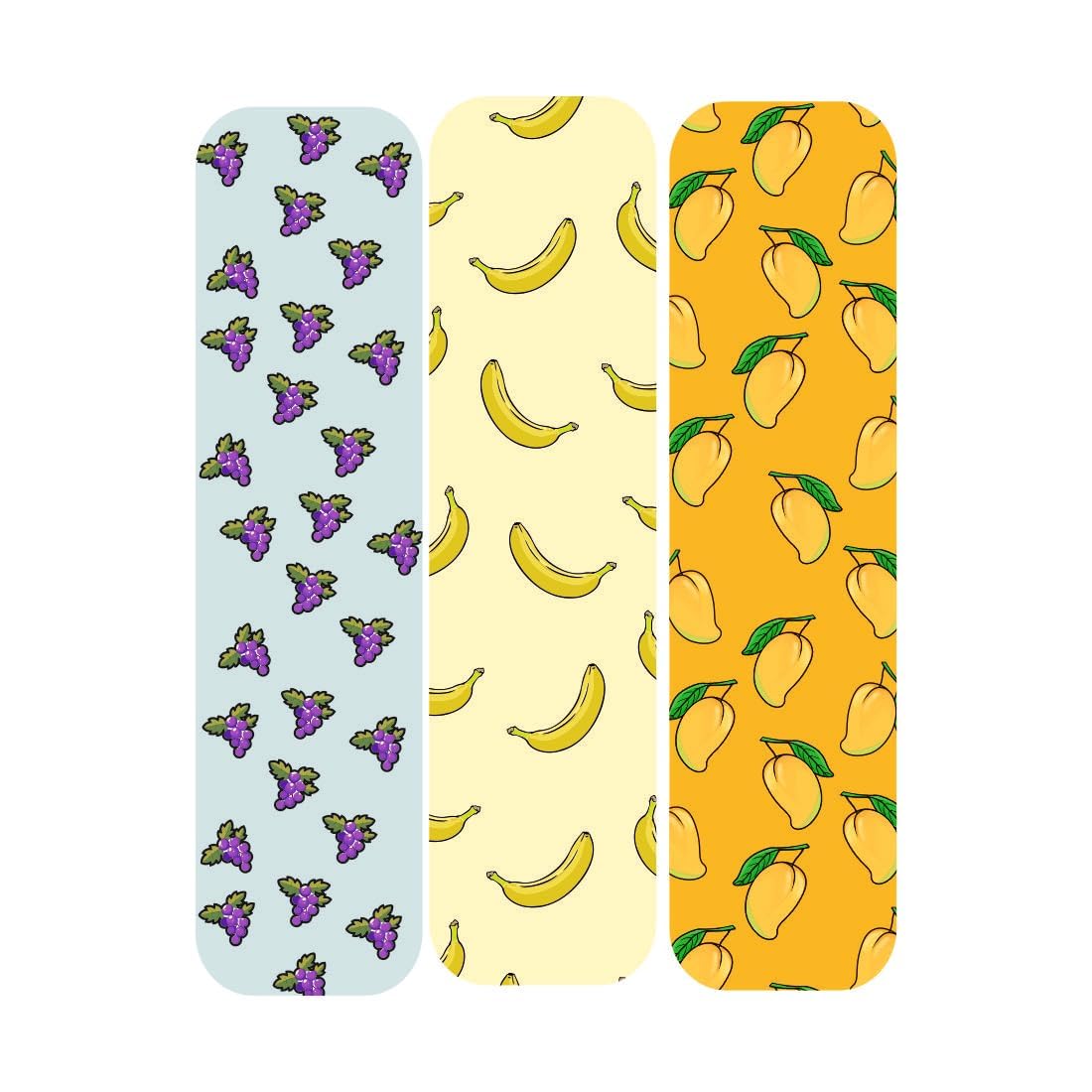 3D Fruits Magnetic Bookmark.