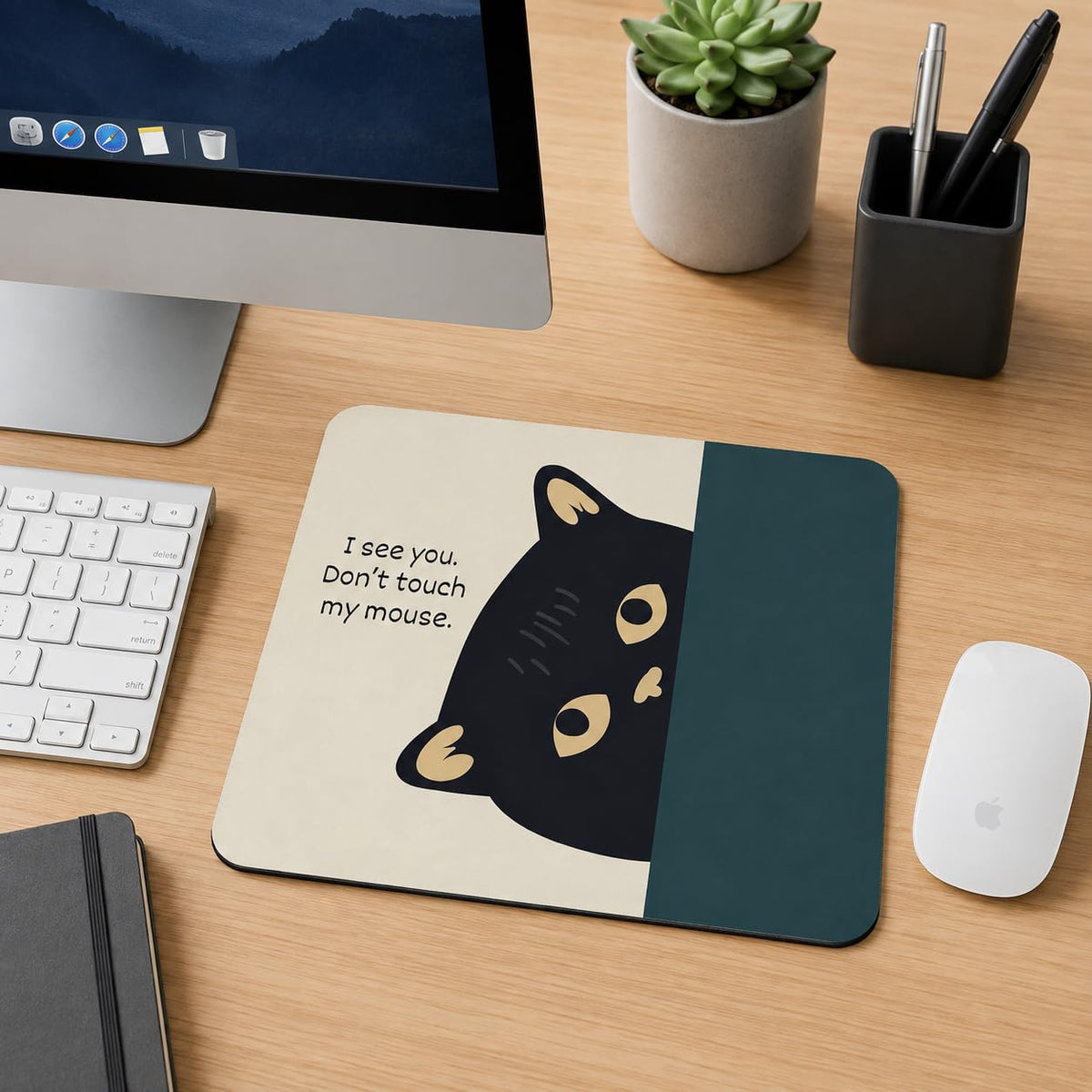 Zesta Don't Touch My Mouse mouse pad - image 2