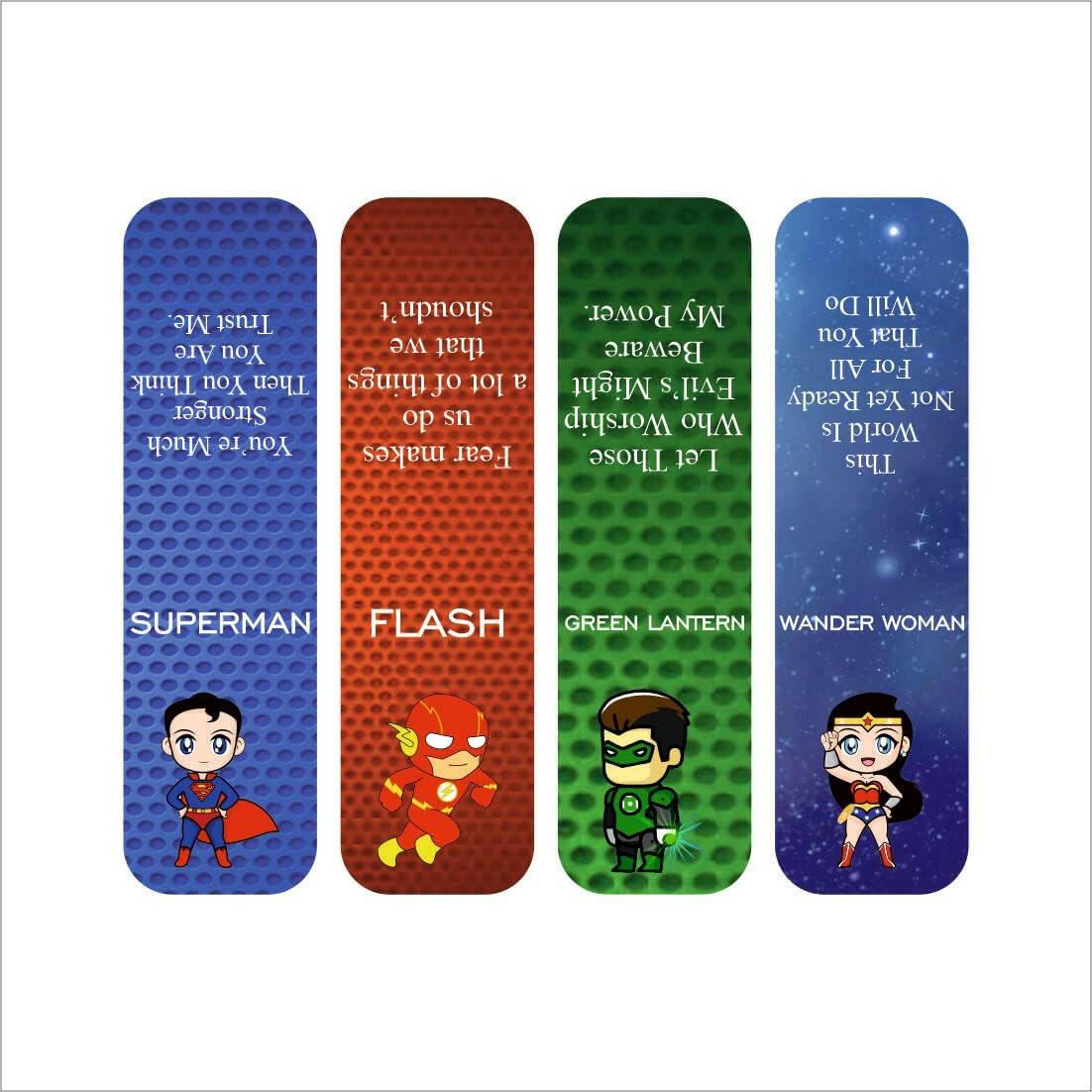 3D Justice League Magnetic Bookmark.