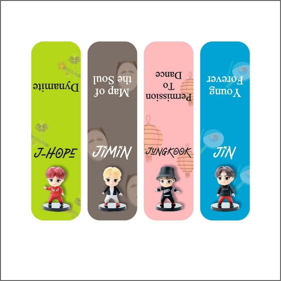 3D BTS Magnetic Bookmark.