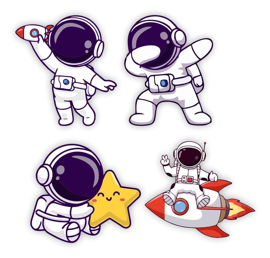 Zesta Astronaut wooden fridge magnet - image 1