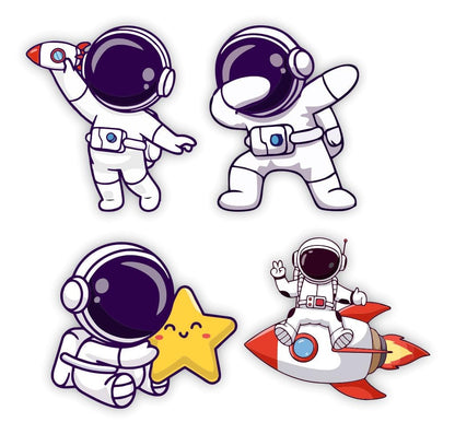 Zesta Astronaut wooden fridge magnet - image 1
