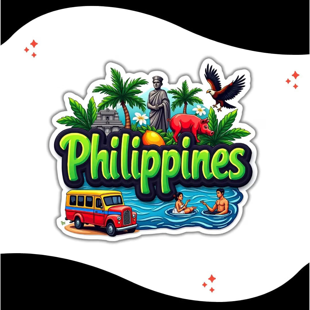 Zesta Philippines wooden fridge magnet - image 1