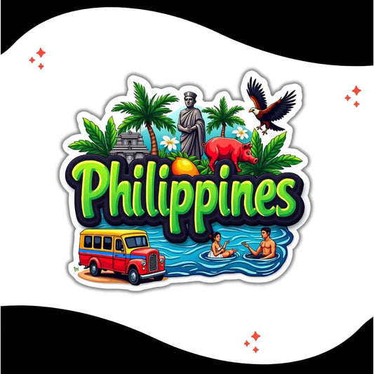 Zesta Philippines wooden fridge magnet - image 1