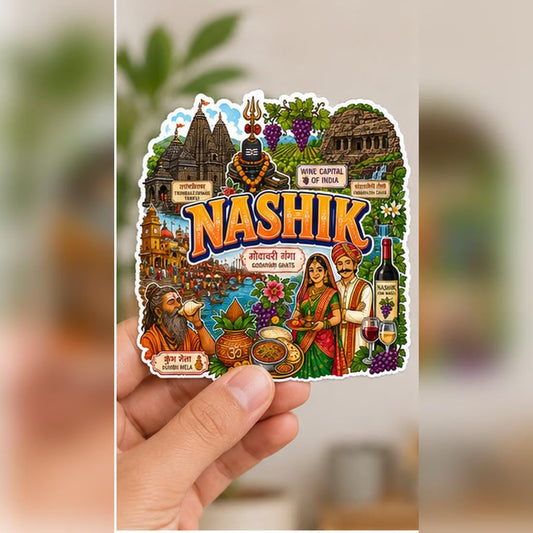 Zesta Nashik wooden fridge magnet - image 1